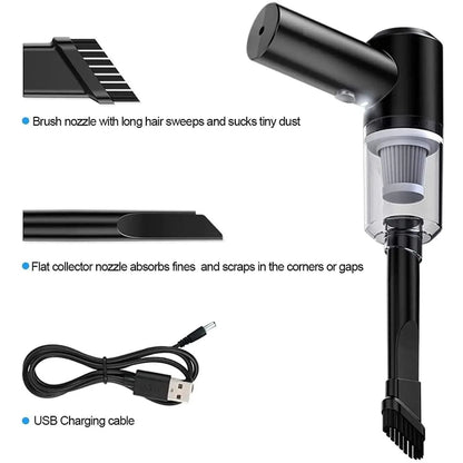 Air Duster Wireless 2 in 1 Vacuum Cleaner For Car and Home