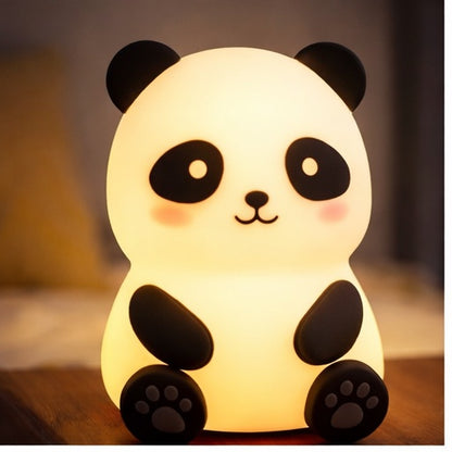 Panda Lamp, Panda Gifts, Panda Touch Silicone Lamp, Birthday Gift for Girls and Boys, Panda Light Lamp, Kids Night Light