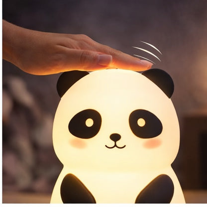 Panda Lamp, Panda Gifts, Panda Touch Silicone Lamp, Birthday Gift for Girls and Boys, Panda Light Lamp, Kids Night Light
