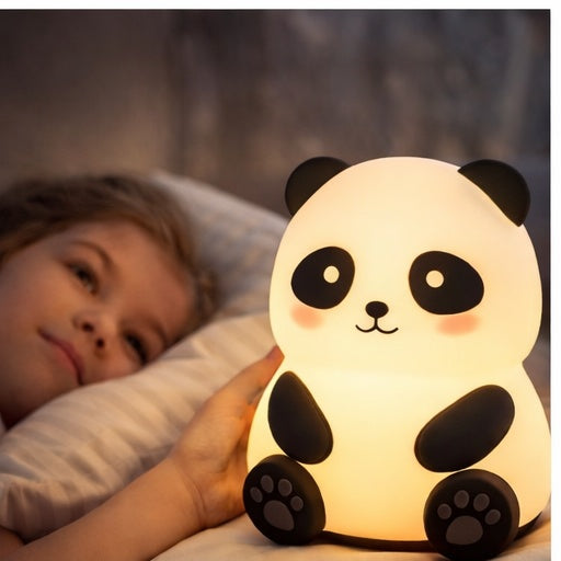 Panda Lamp, Panda Gifts, Panda Touch Silicone Lamp, Birthday Gift for Girls and Boys, Panda Light Lamp, Kids Night Light